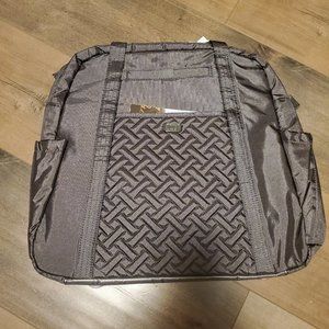 Lug Sprinter tote - Shimmer Gunmetal (grey)